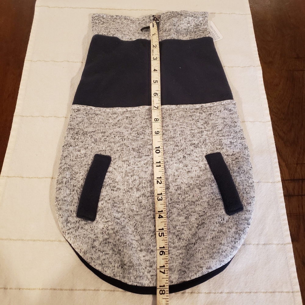 β€οΈ π Host Pick! πΆ β€οΈ Fleece Lined Dog Sweater L - Picture 7 of 10